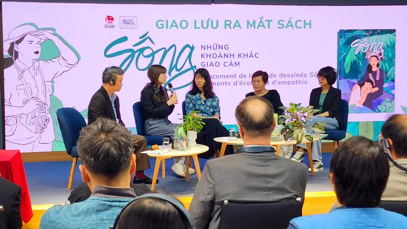 Giao lưu ra mắt cuốn truyện tranh Sống- viết về biên kịch- đạo diễn Việt Linh