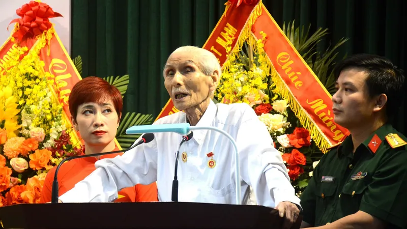 Ông Nguyễn Công Dinh, người lính Điện Biên năm xưa chia sẻ những câu chuyện về Đại tướng Võ Nguyên Giáp
