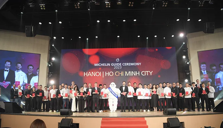 Lễ công bố Michelin Guide 2023 dành cho các nhà hàng Việt 