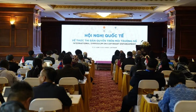 Chuyên gia từ 15 quốc gia, vùng lãnh thổ chia sẻ kinh nghiệm về thực thi bản quyền trên môi trường số