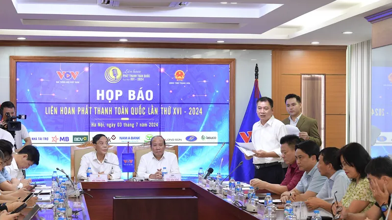 Họp báo giới thiệu Liên hoan Phát thanh toàn quốc lần thứ XVI, năm 2024