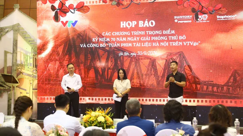 Họp báo công bố chương trình trọng điểm trên các kênh sóng VTV nhân kỷ niệm 70 năm Giải phóng Thủ đô