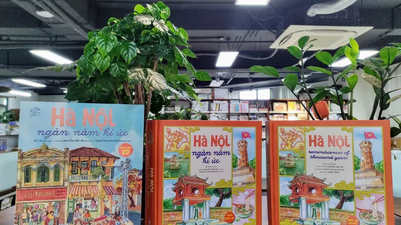 Tái bản sách 3D về Hà Nội