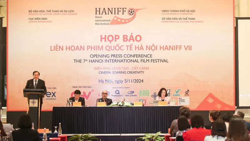 Họp báo Liên hoan phim quốc tế Hà Nội năm 2024