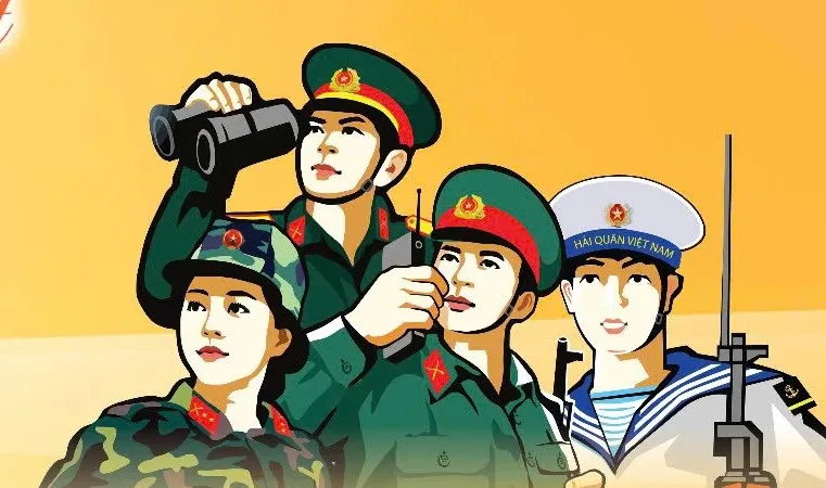 "Ánh sao người lính" - tôn vinh sức mạnh chính trị - tinh thần của quân đội
