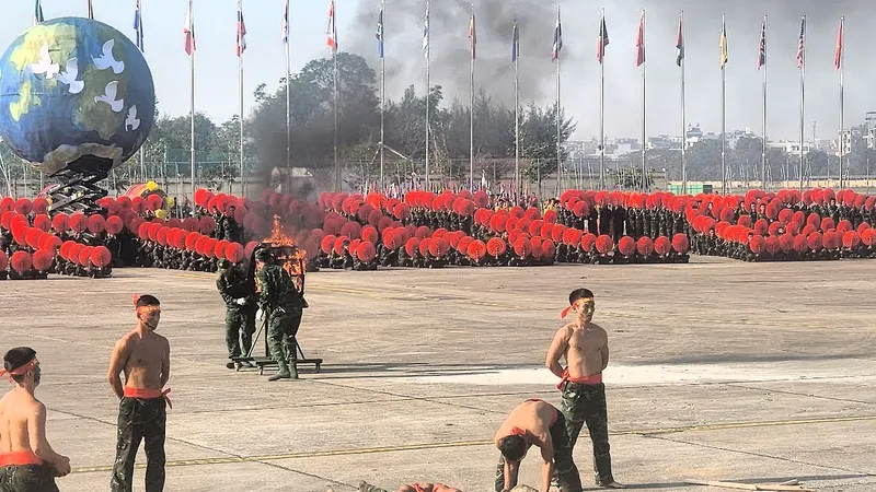 Khẳng định sức mạnh quân đội, đoàn kết, nhất trí, tự lực, tự cường