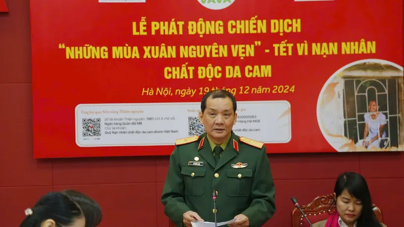 Phát động chiến dịch tết vì nạn nhân chất độc da cam