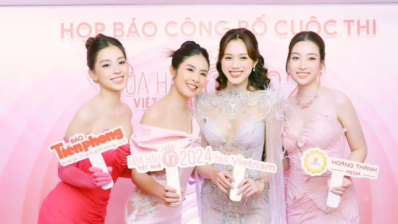 Rất nhiều người đẹp trưởng thành từ cuộc thi Hoa hậu Việt Nam đã có mặt tại lễ khởi động