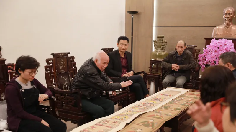 Bảo tàng Mỹ thuật Việt Nam tiếp nhận hai tác phẩm mỹ thuật quý hiếm