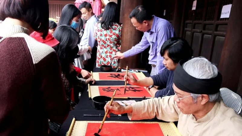 65.000 lượt du khách tới Văn Miếu - Quốc Tử Giám trong những ngày đầu Xuân