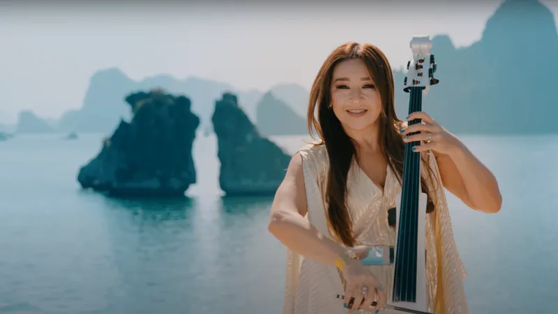Vịnh Hạ Long "lên hình" ấn tượng trong MV của nhóm nhạc Bond