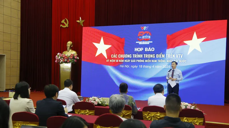 Lãnh đạo VTV chia sẻ thông tin về các chương trình trọng điểm nhân dịp 50 năm Ngày Giải phóng miền Nam