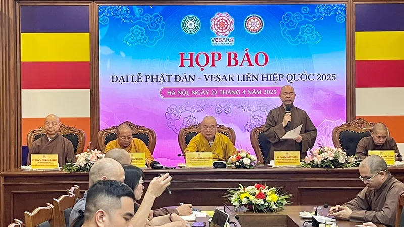 Họp báo Đại lễ Vesak Liên hợp quốc 2025