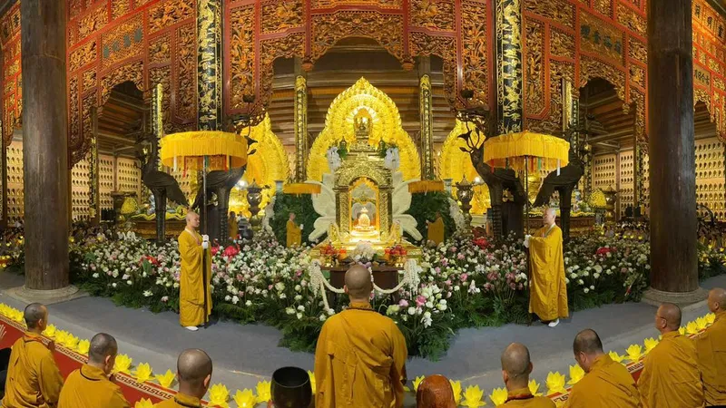 Kéo dài thời gian chiêm bái xá lợi Đức Phật tại chùa Bái Đính