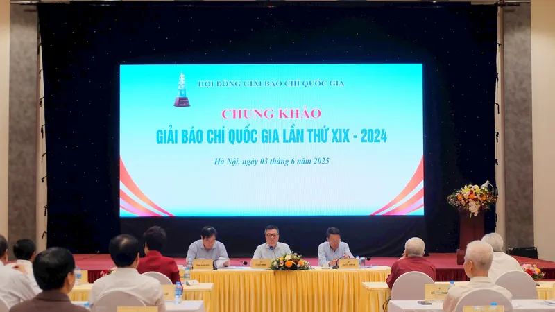 Khai mạc vòng chấm chung khảo Giải Báo chí Quốc gia lần thứ XIX - 2024