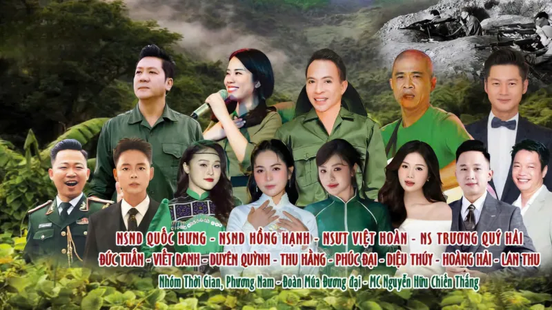 "Lũy đá bất tử”- Đêm nhạc tri ân các anh hùng liệt sĩ tại Nhà hát Lớn Hà Nội