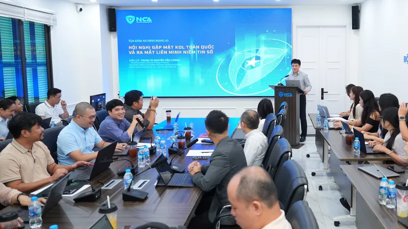 Tọa đàm “Kiến tạo niềm tin số” do Hiệp hội An ninh mạng Quốc gia tổ chức