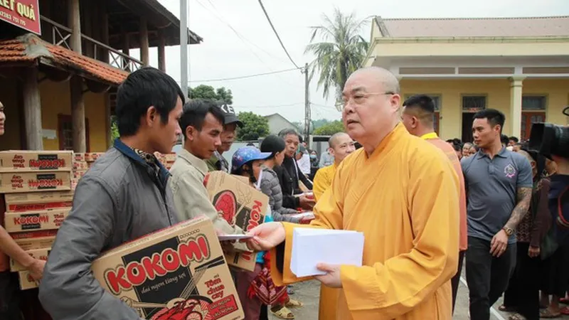 Giáo hội Phật giáo Việt Nam kêu gọi cứu trợ đồng bào bị ảnh hưởng bởi bão số 10