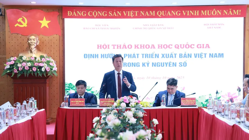 Hội thảo khoa học quốc gia “Định hướng phát triển xuất bản Việt Nam trong kỷ nguyên số”