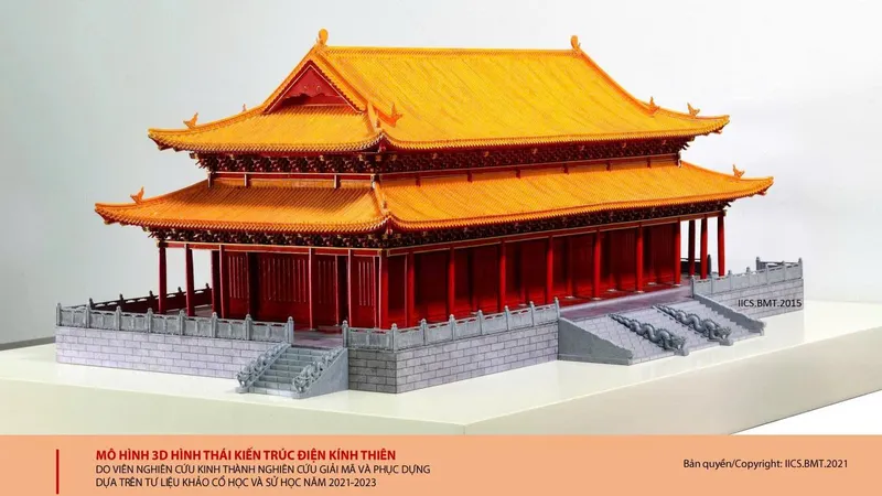 Di sản Hoàng thành Thăng Long dần hồi sinh sau 15 năm nghiên cứu
