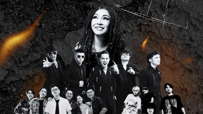 Nhiều nghệ sĩ nổi tiếng tham dự chương trình Rock - Tinh thần đá 