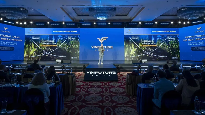 Tuần lễ Khoa học - Công nghệ VinFuture 2025 mở đầu với diễn thuyết của các diễn giả về công nghệ đột phá tương lai