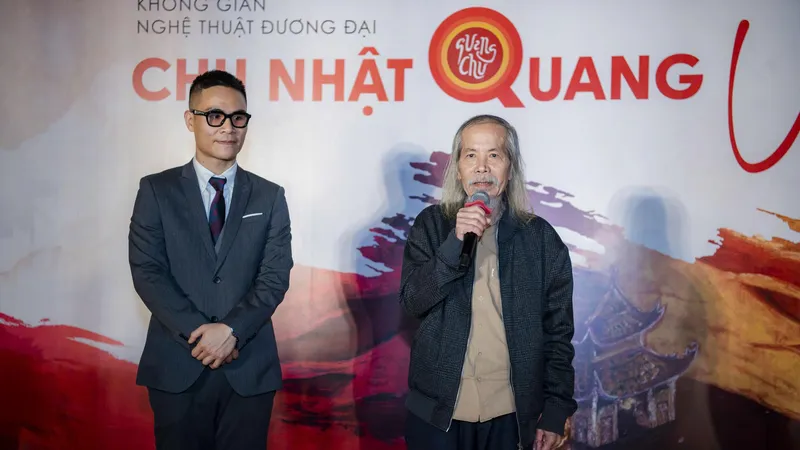 Họa sĩ Lương Xuân Đoàn, Chủ tịch Hội Mỹ thuật Việt Nam chia sẻ về quyết định đặc cách kết nạp họa sĩ trẻ Chu Nhật Quang trở thành hội viên Hội Mỹ thuật Việt Nam