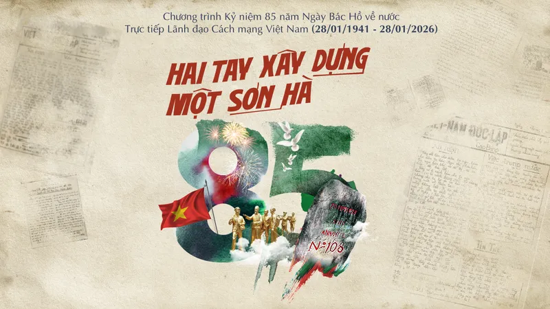 Cầu truyền hình “Hai tay xây dựng một sơn hà” kết nối 4 điểm cầu lịch sử