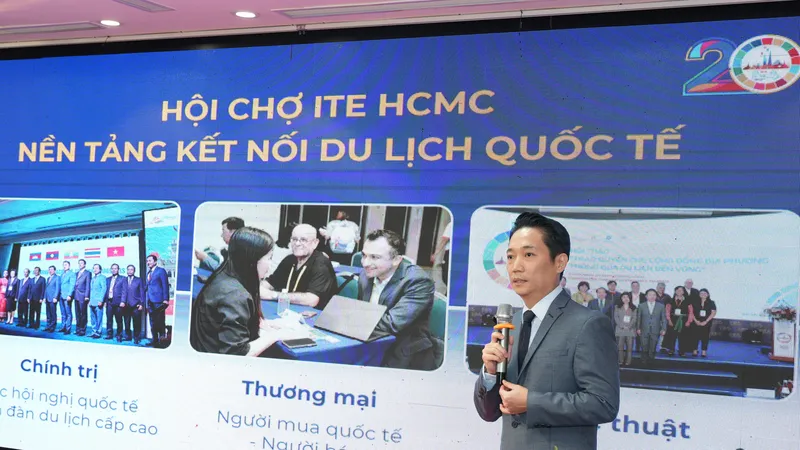 Ông Lê Trương Hiền Hòa, Phó giám đốc Sở Du lịch TPHCM chia sẻ tại hội thảo