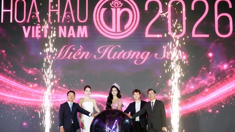Khởi động cuộc thi Hoa hậu Việt Nam 2026. Ảnh: TP