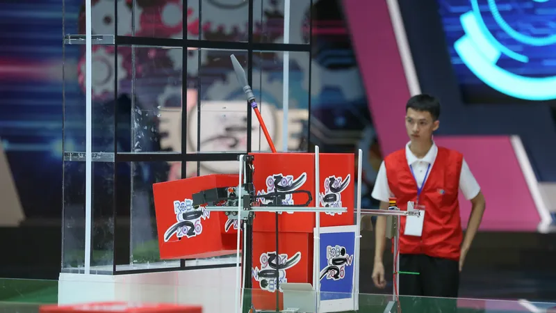 Các đội tham gia sơ loại Robocon Việt Nam 2026. Ảnh VTV