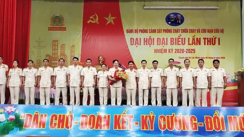 Đảng bộ Phòng PC07 - Công an TPHCM tổ chức Đại hội đại biểu nhiệm kỳ 2020 – 2025 