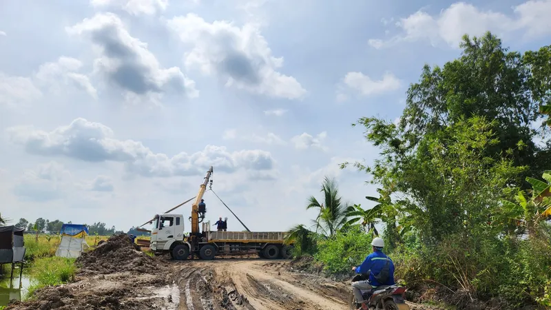 Kiên Giang: Cưỡng chế các hộ dân chưa giao mặt bằng thi công cao tốc Bắc – Nam trước Tết Nguyên đán 2024