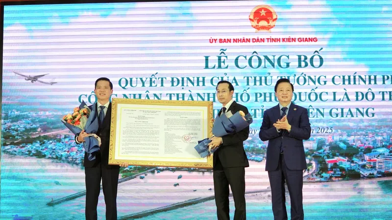 TP Phú Quốc là đô thị loại I