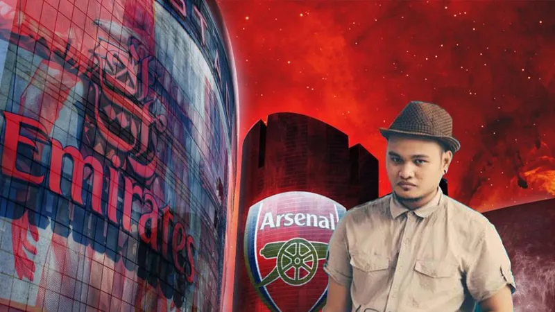 Vinh Râu là một fan cuồng của đội Arsenal. 