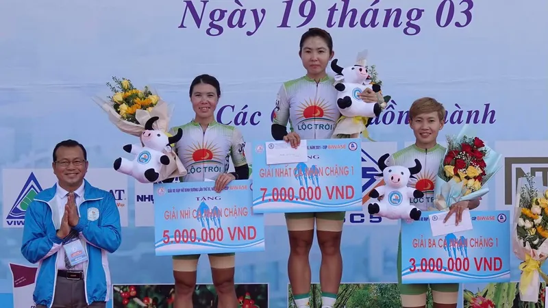 Cả 3 hạng đầu chặng 1 đều thuộc về Tập đoàn Lộc Trời