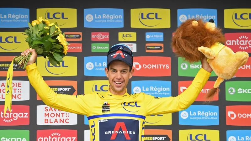 Richie Porte đăng quang ở Cuộc đua xe đạp Critérium du Dauphiné 