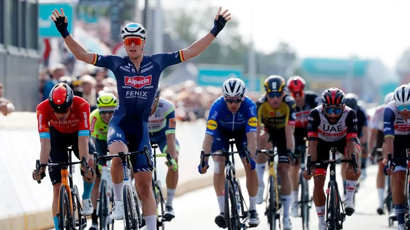 Tim Merlier thắng chặng đầu Benelux Tour 2021