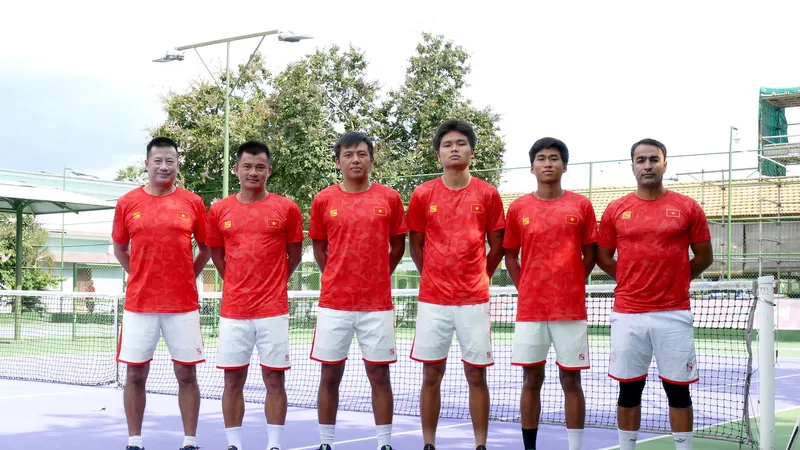 Thành phần đội tuyển VIệt Nam dự Davis Cup