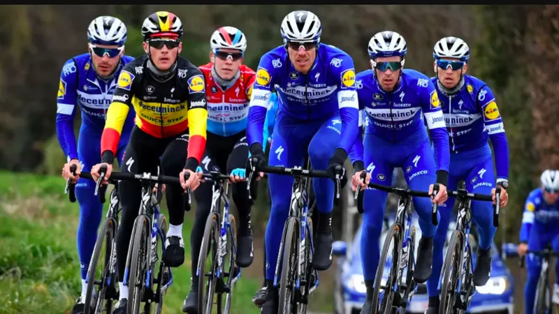 Deceuninck-Quickstep là đội đua mạnh của thế giới