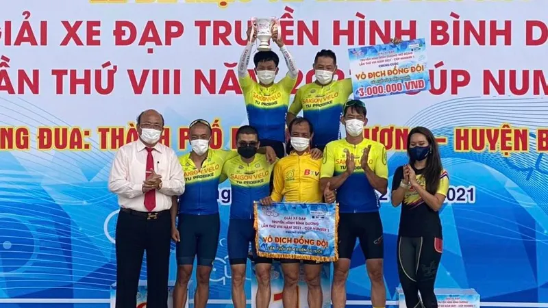 Đội Sài Gòn Velo thắng lớn trong chặng đua hôm nay