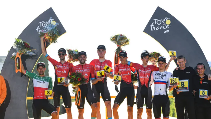 Đội Bahrain Victorious liên tục bị cảnh sát điều tra trước thềm Tour de France 2022