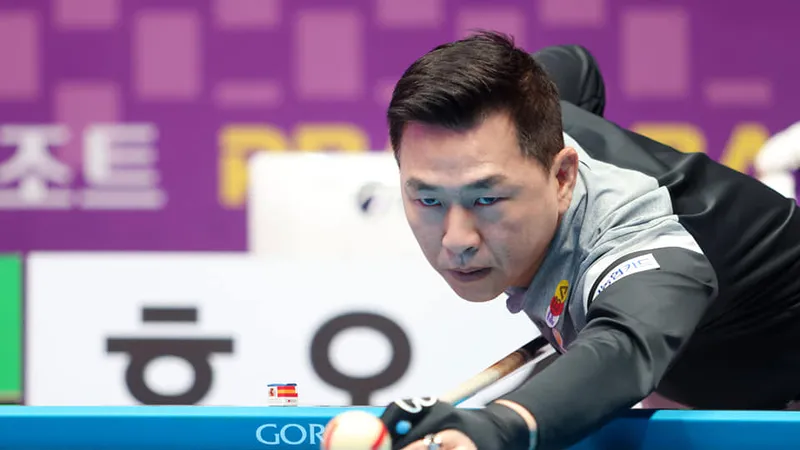 Mã Minh Cẩm đang là cơ thủ Việt Nam chơi thành công nhất. Ảnh: Kim Young Hun