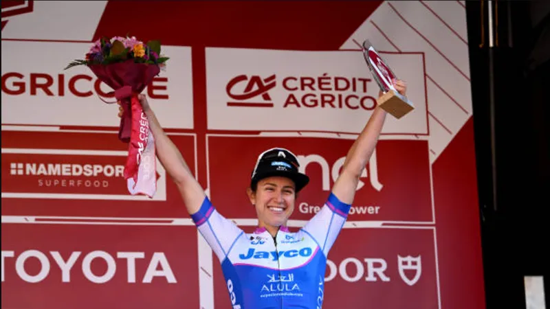 Kristen Faulkner bị tước hạng 3 Strade Bianche 2023