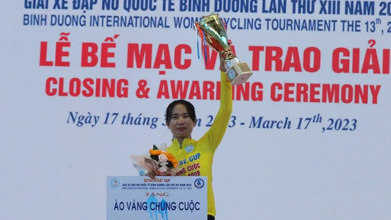 Batriya Chanipom giành Áo vàng chung cuộc