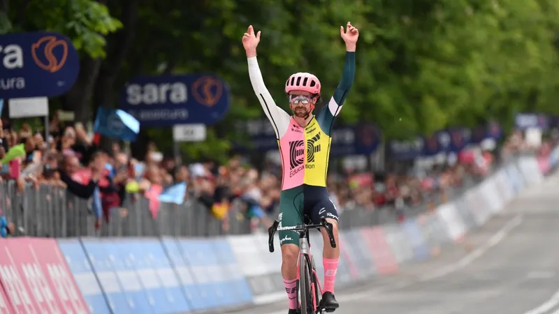 Ben Healy thắng chặng 8 Giro d’Italia 2023