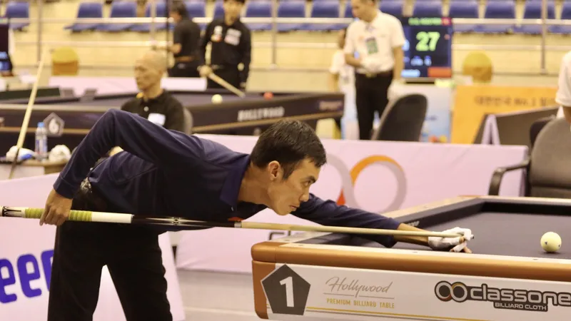 Phạm Quốc Thích lần đầu tiên vào vòng 4 giải Billiards World Cup