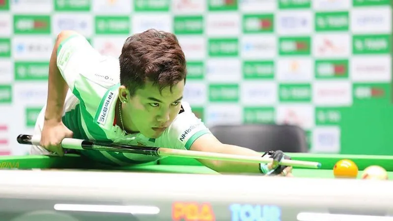 Phương LInh là cơ thủ VIệt Nam chơi hay nhất Round 1 PBA