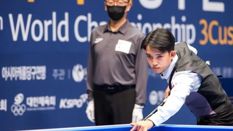 Chiêm Hồng Thái lần đầu tiên vào bán kết giải World Cup