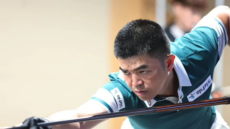 Nguyễn Quốc Nguyện lọt vào vòng 3 giải PBA Tour. Ảnh: Kim Young Hun